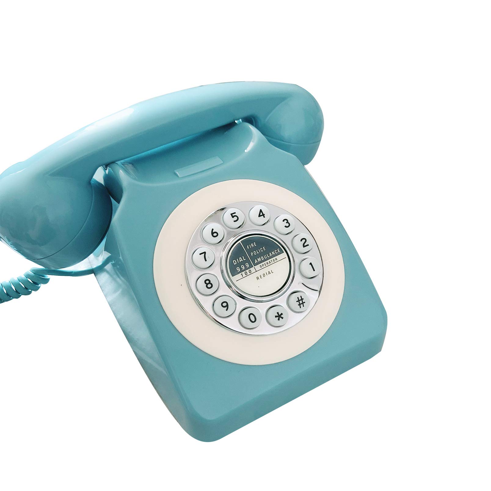 muque Vintage Telephone T (Mサイズ) Amazon.com: Retro Telephone Handset, 3.5mm Cell Phone